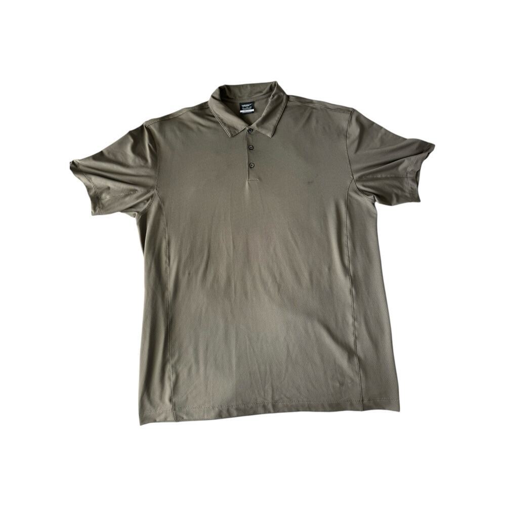 Nike Golf Tour Performance Dri-FIT Polo Shirt Men’s XXL Brown Stretch Athletic - Picture 4 of 11